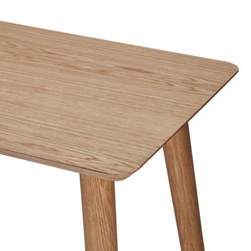 Pracovný stôl z drevenej dyhy - Farba: Orech, Veľkosť: 120X60