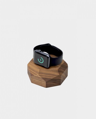Drevená nabíjacia stanica na Apple Watch - Farba: Orech