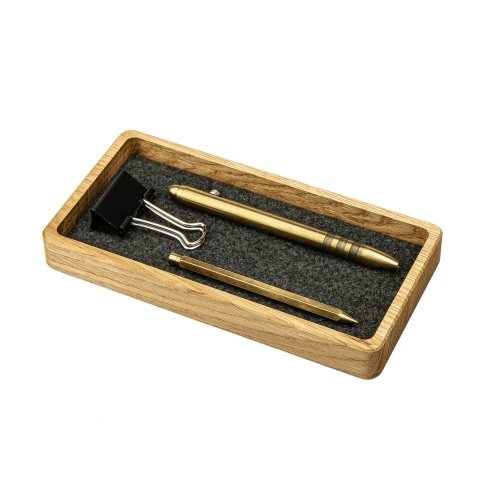 Drevený organizér Medium Box - Dub