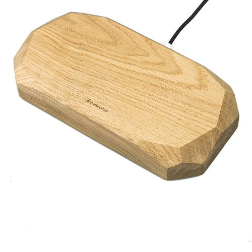Bezdrôtová nabíjačka Bewood dvojitá QI 10W Dub