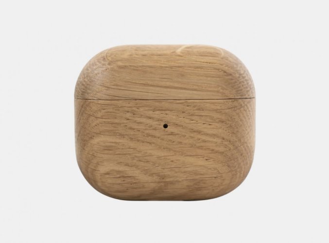 Drevený obal pre Apple AirPods 3 - Farba: Orech