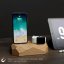 Dvojitý nabíjací dok na iPhone a Apple Watch - Farba: Orech