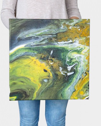 Akrylový obraz universum 40 x 40 cm