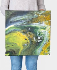 Akrylový obraz universum 40 x 40 cm