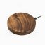 Bezdrôtová nabíjačka Bewood Slim kruhová QI 15W Orech