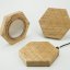 Bezdrôtová nabíjačka Bewood Slim Hexagon QI 15W Dub