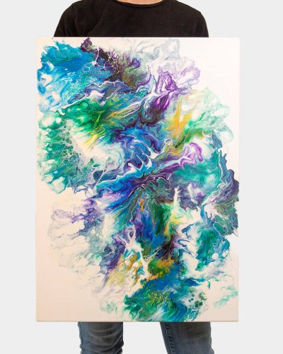 Akrylový obraz spring  70 x 50 cm