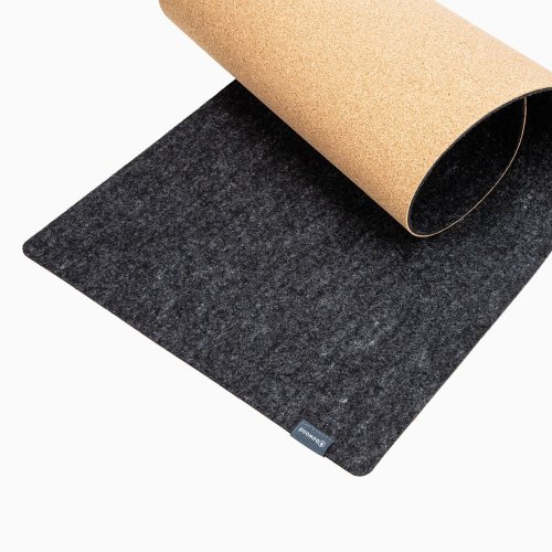 Plstená podložka na stôl - veľkosť M - Tmavá