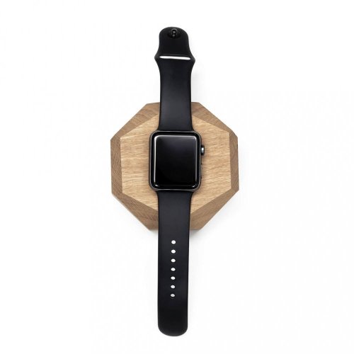 Drevená nabíjacia stanica na Apple Watch - Farba: Dub