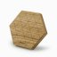 Bezdrôtová nabíjačka Bewood Slim Hexagon QI 15W Dub