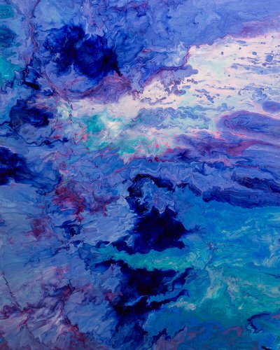 Akrylový obraz ocean 80 x 60 cm