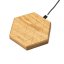 Bezdrôtová nabíjačka Bewood Slim Hexagon QI 15W Dub