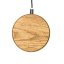 Bezdrôtová nabíjačka Bewood Slim kruhová QI 15W Dub