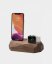 Dvojitý nabíjací dok na iPhone a Apple Watch - Farba: Orech