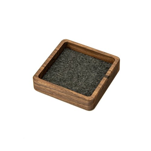 Drevený organizér samostatný malý Box - Orech