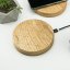 Bezdrôtová nabíjačka Bewood Slim kruhová QI 15W Dub