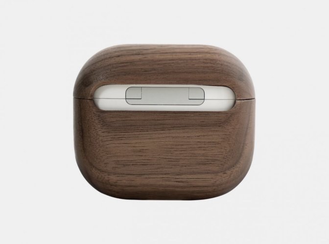 Drevený obal pre Apple AirPods 3 - Farba: Orech