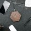 Bezdrôtová nabíjačka Bewood Slim Hexagon QI 15W Orech