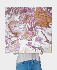 Akrylový obraz rosum 60 x 60 cm