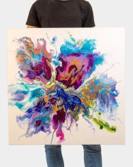 Akrylový obraz movimento 70 x 70 cm