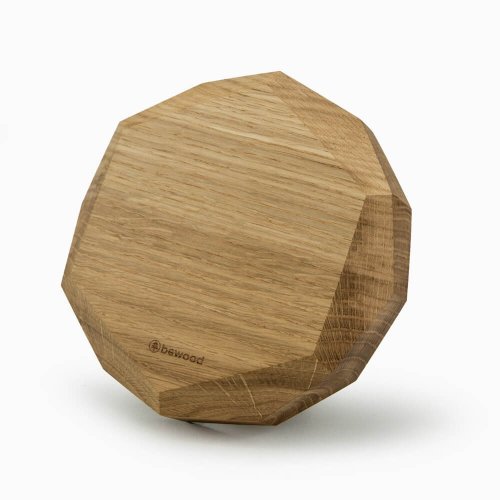 Bezdrôtová nabíjačka Bewood geometrická QI 15W Dub