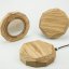 Bezdrôtová nabíjačka Bewood geometrická QI 15W Dub
